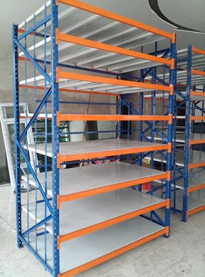 HEAVY DUTY INDUSTRIAL METAL SHELVING