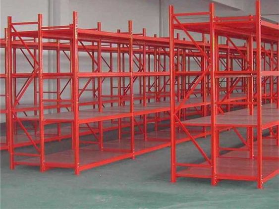 HEAVY DUTY INDUSTRIAL METAL SHELVING