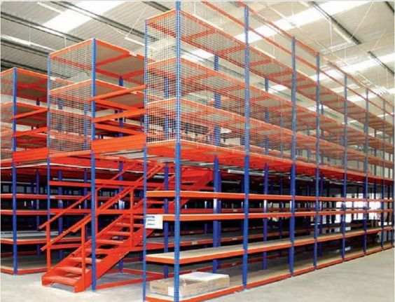 HEAVY DUTY INDUSTRIAL METAL SHELVING