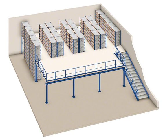 MEZZANINE RACKING SYSTEM