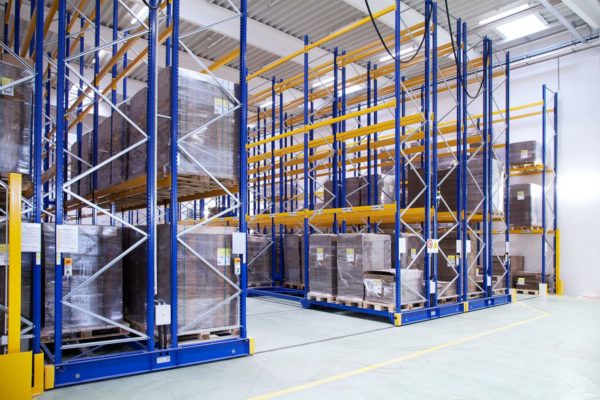 MOBILE PALLET RACKING SYSTEM
