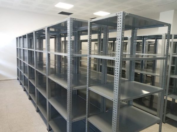 Rak Besi Siku Lubang Susun Gudang Arsip Kantor, Jual ke Balikpapan ...