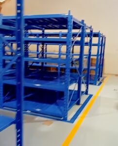 RAK BESI SUSUN GUDANG PABRIK MEDIUM DUTY ZA-500, UKURAN 150x100x200 CM, WARNA FULL BIRU (Projec PLN) | RAJA RAK INDONESIA | Rakgudangheavyduty.com