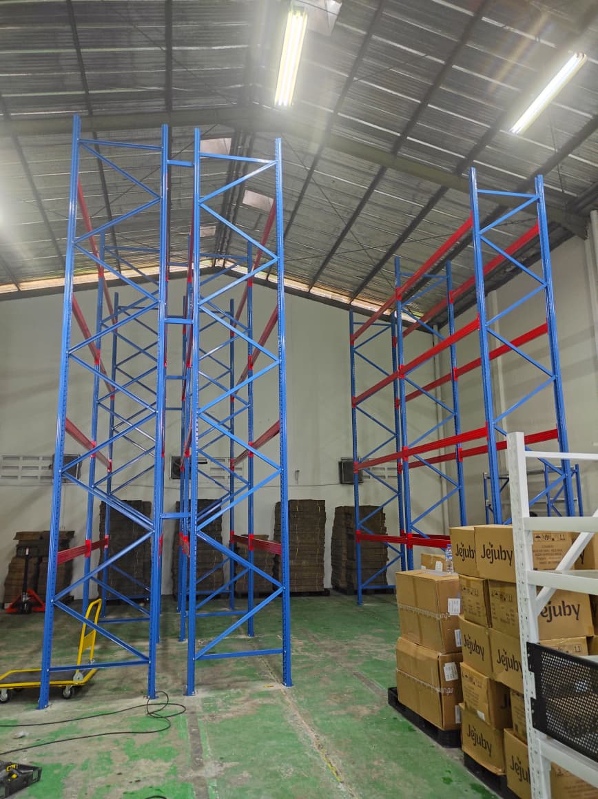 RAK PALLET BESI GUDANG INDUSTRI HEAVY DUTY DI TAMAN TEKNO BSD – KOTA TANGERANG SELATAN OLEH TIM RAJA RAK INDONESIA | RAKGUDANGHEAVYDUTY.COM
