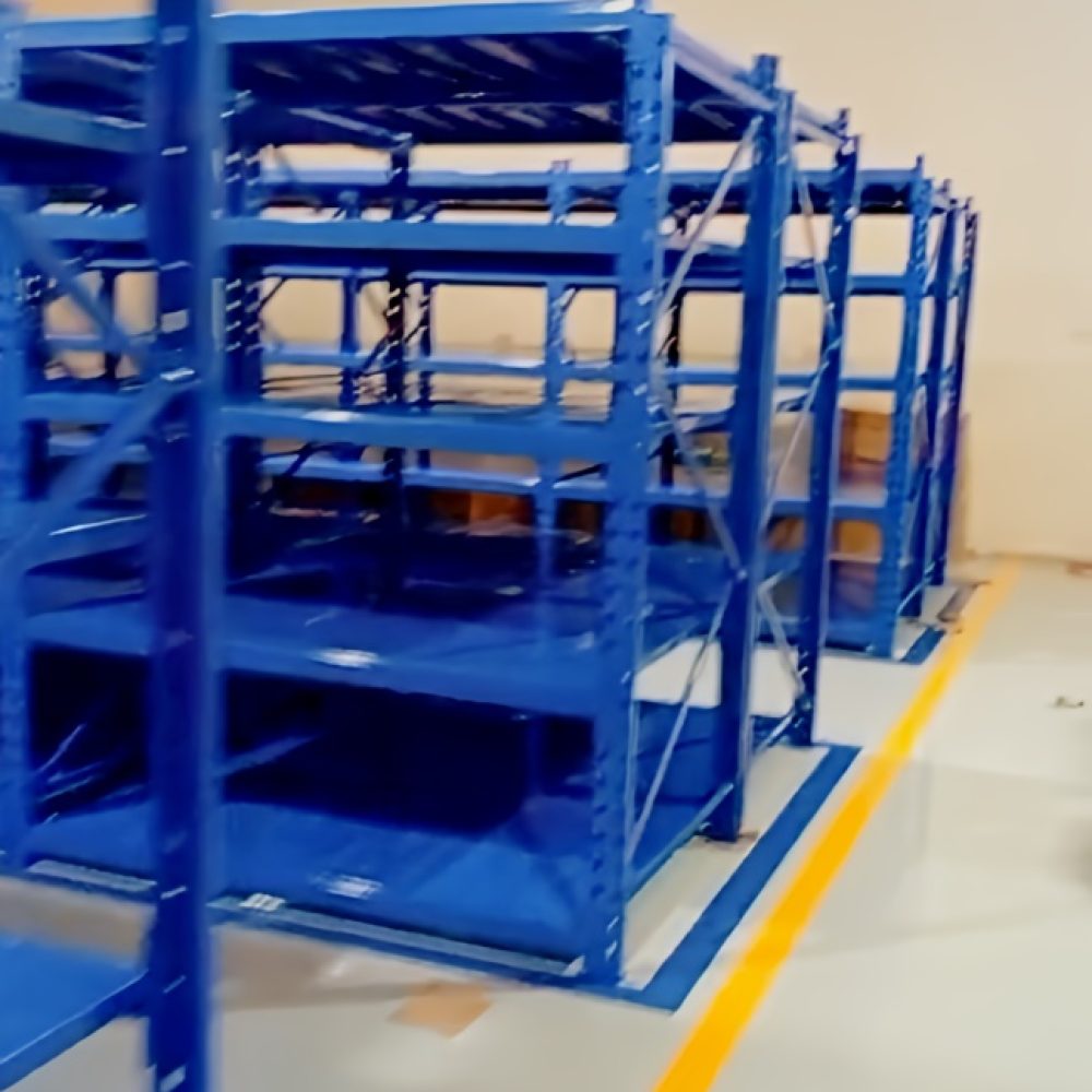 RAK BESI SUSUN GUDANG PABRIK MEDIUM DUTY ZA-500, UKURAN 150x100x200 CM, WARNA FULL BIRU (Projec PLN) | RAJA RAK INDONESIA | Rakgudangheavyduty.com