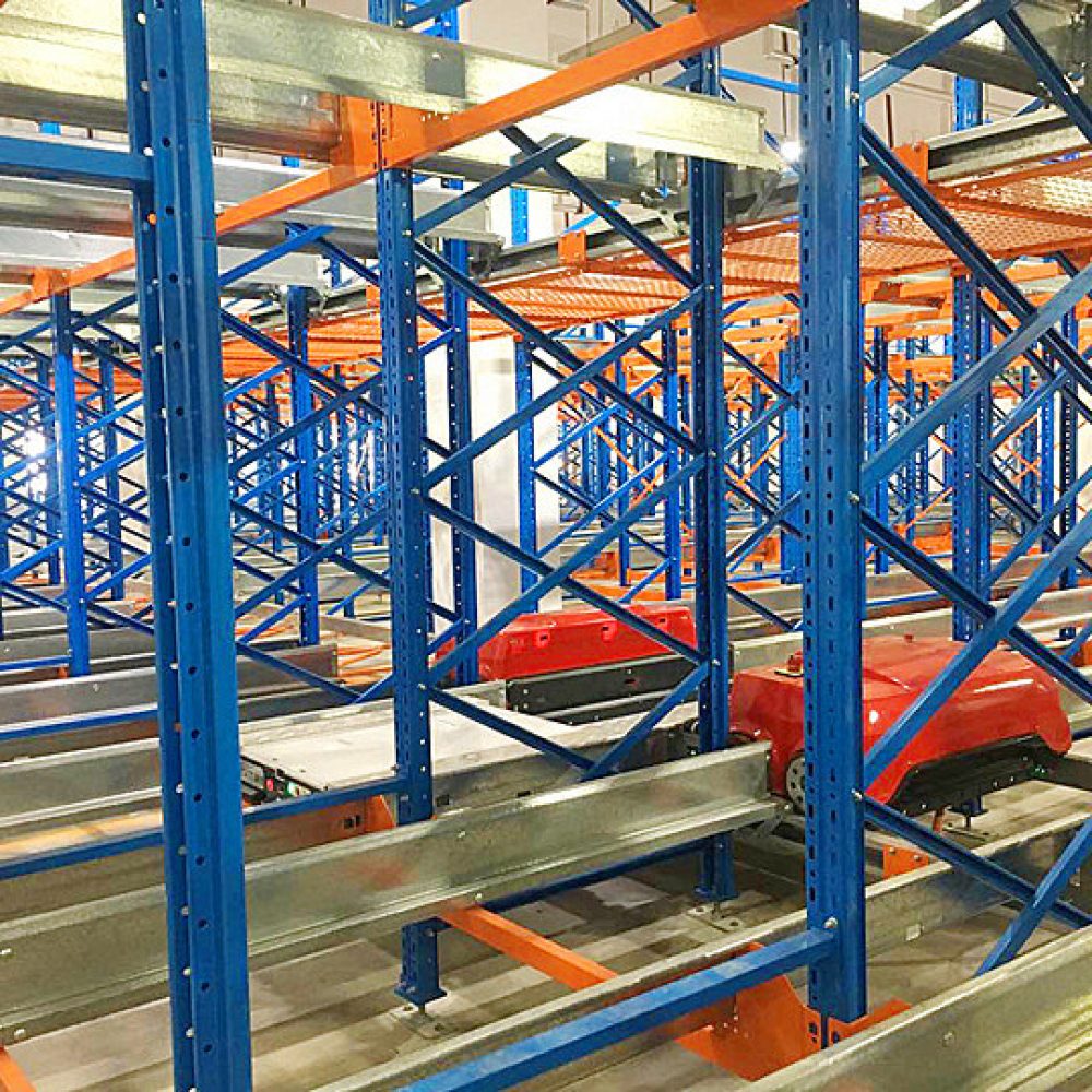 SHUTTLE CARRIER RACKING SYSTEM Rak Gudang Heavy Duty Warehouse Rack