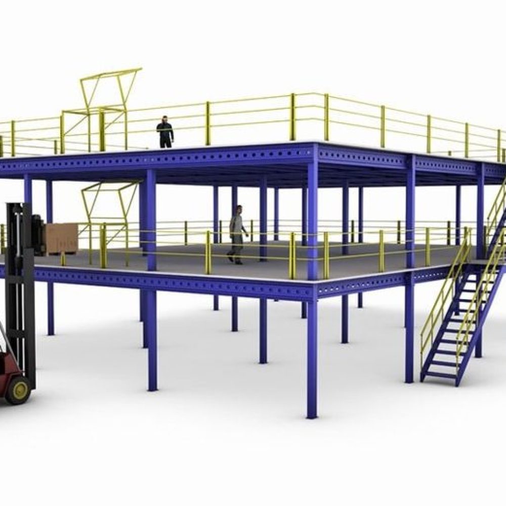 Sistem Penyimpanan Mezzanine Racking Dalam Gudang